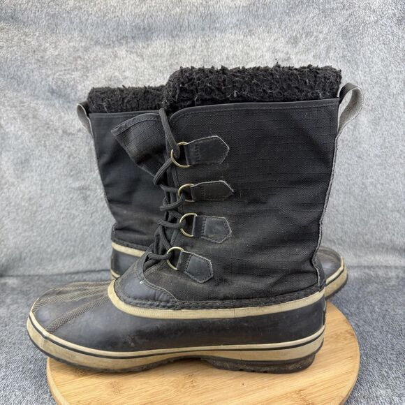 Sorel Boots Mens Size 11 Black Waterproof Insulated Winter Snow Boots NM3487-011 main image 5
